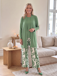 Soraya | Casual Three Piece Spring Set - Green