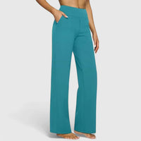 Jasmynne | Women Comfortable Pants - Turquoise