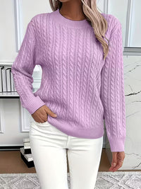 Ravae | Comfortable Sweater - Purple