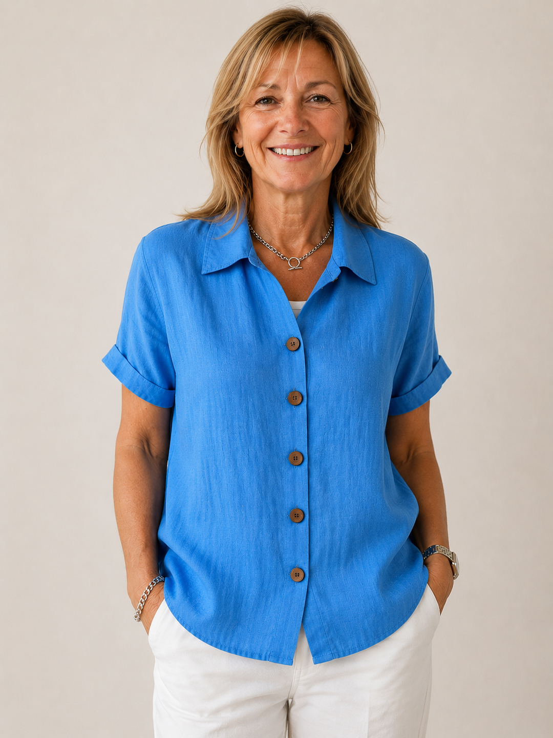 Gracie™ | Relaxed Short Sleeve Women’s Shirt