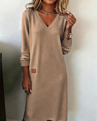 Syrae | Comfortable Dress - Beige