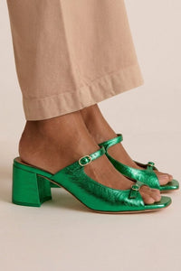 Rita - Riviera Elegance Sandals - Green