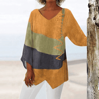 Colette | Elegant Hand-Crafted Blouse - Yellow