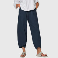 Leona™ | Comfortable Pants - Marine Blue