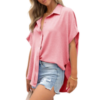 KAYCEE™ - Smart Casual Button Down Shirts - Pink