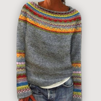 LUCY – SHEEP KNIT JUMPER - Yellow