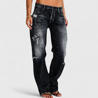 Lianette | Elegant Women Jeans - Black