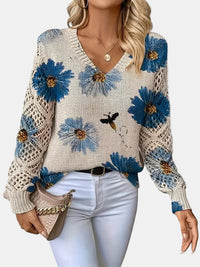 Mykhalynn | Comfortable Sweater - Blue