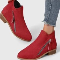 Seraphina | Sophisticated Women Boots - Red
