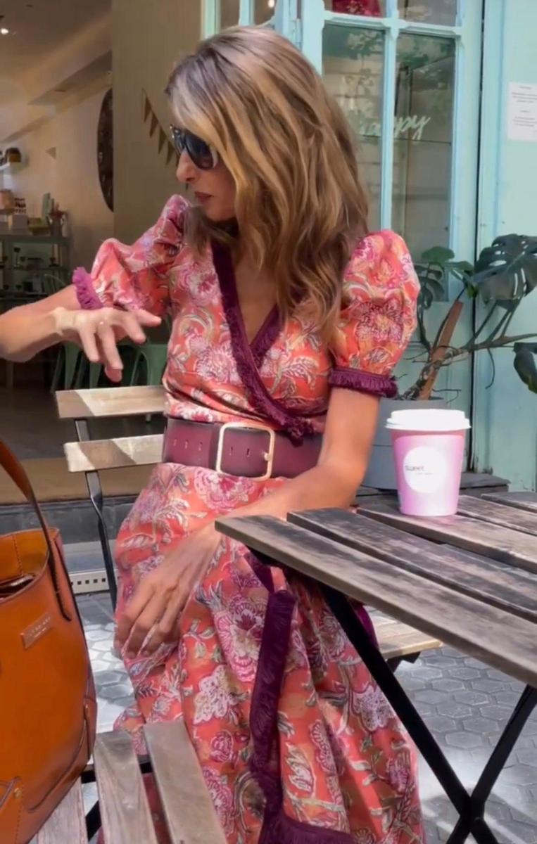 Tess™ | Elegant Pink Maxi Dress