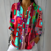 Theresa | Chic Elegant Blouse - Red