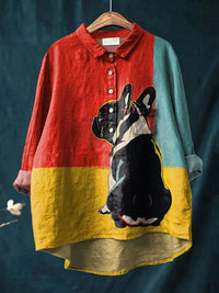 MILA™ - Dog Art Shirt - S