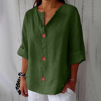 Julia™ | Loose-fitting Summer Blouse (Restocked) - Green