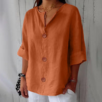 Julia™ | Loose-fitting Summer Blouse (Restocked) - Orange