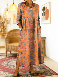 Eugenia Printed Dress - S