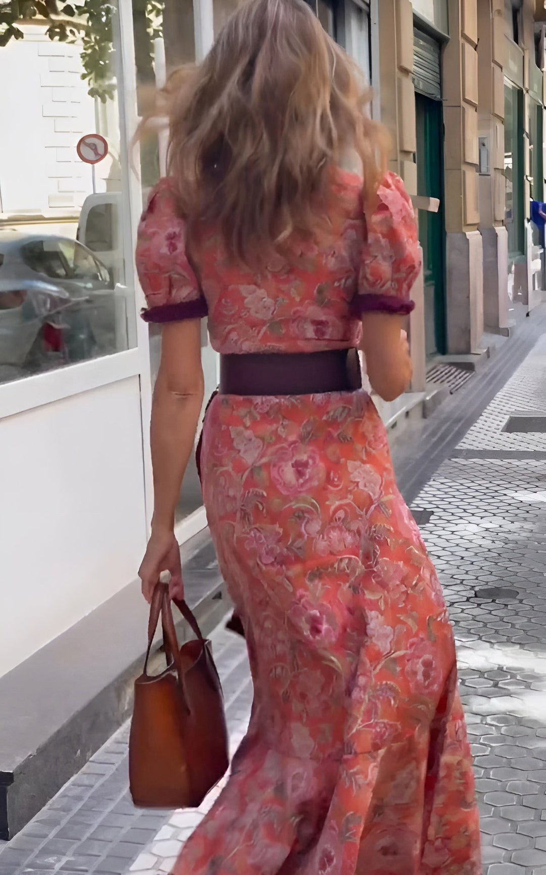Tess™ | Elegant Pink Maxi Dress