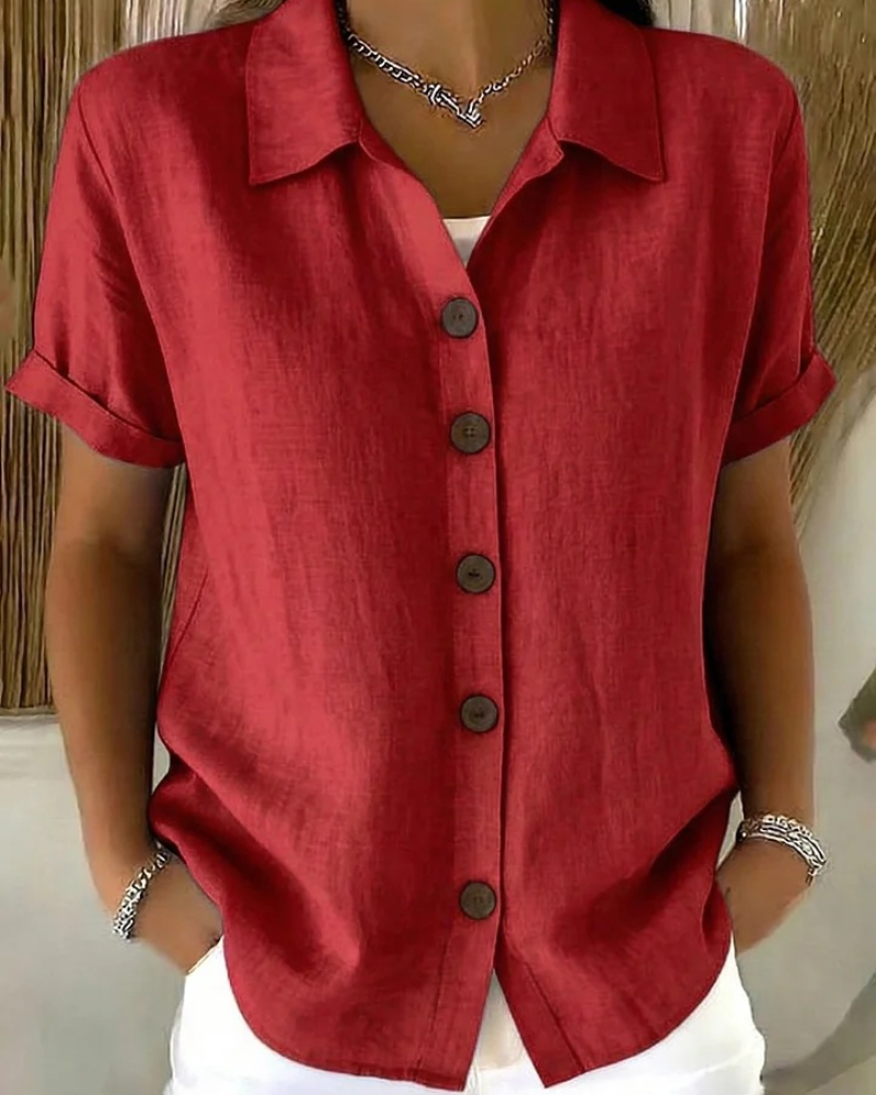 Gracie™ | Relaxed Short Sleeve Women’s Shirt