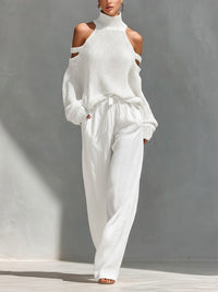 Alessia | Off-Shoulder Two-Piece - White