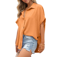 KAYCEE™ - Smart Casual Button Down Shirts - Orange