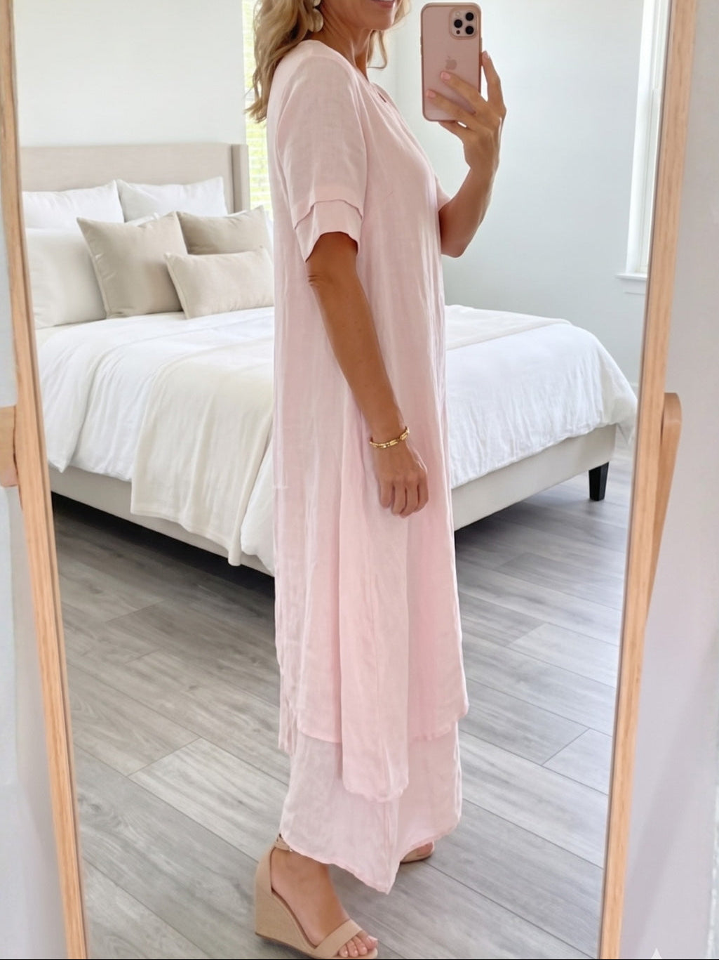 Aria Fluid Tiered Maxi Dress