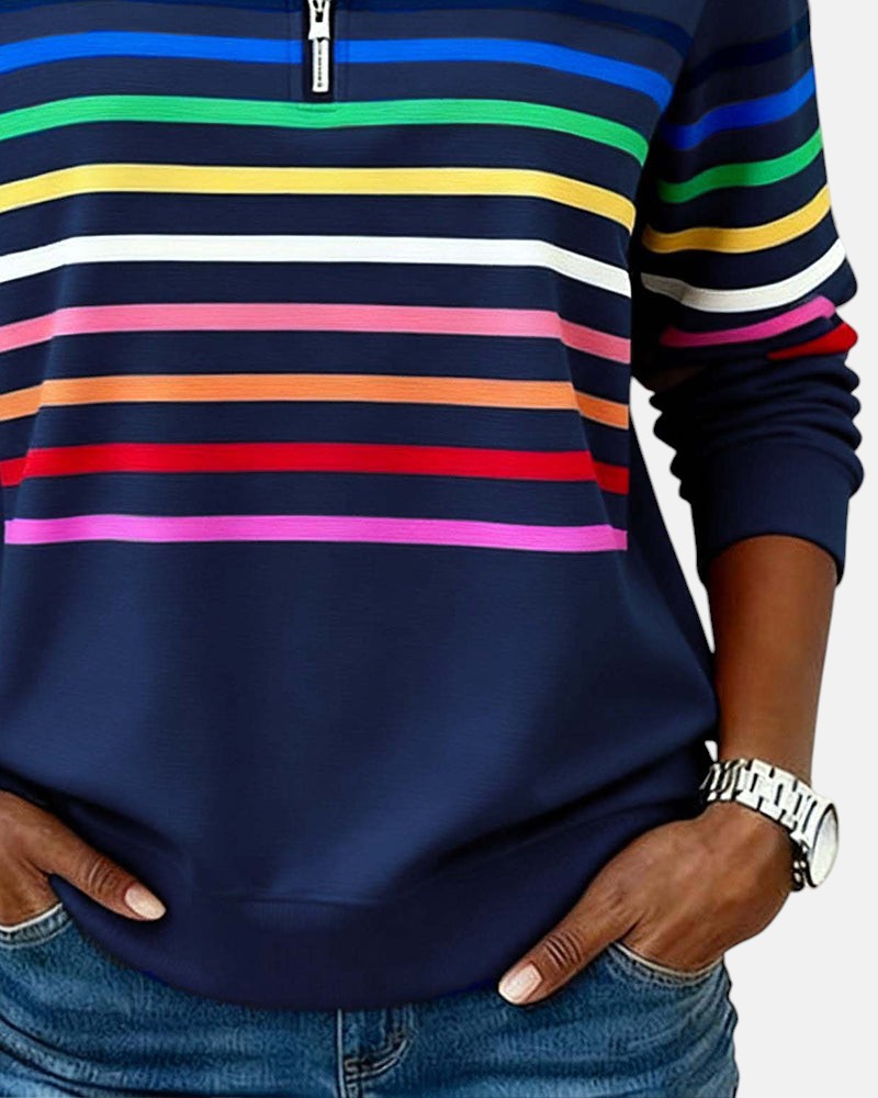 Wren | Classic Cotton Zip Sweatshirt for Everyday Comfort