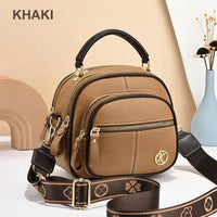 Gaia | Mini Chic Crossbody Shoulder Bag - Khaki