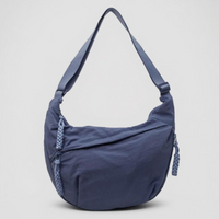 Crossbody Bag – Water-Resistant Nylon - Blue