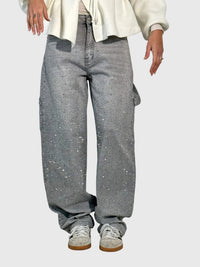 Stella™ | Women Diamond Pants - Grey