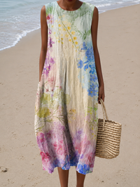 Vera™ Floral Midi Dress - Multicolor