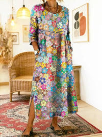 Isabel Colorful Printed Dress - S