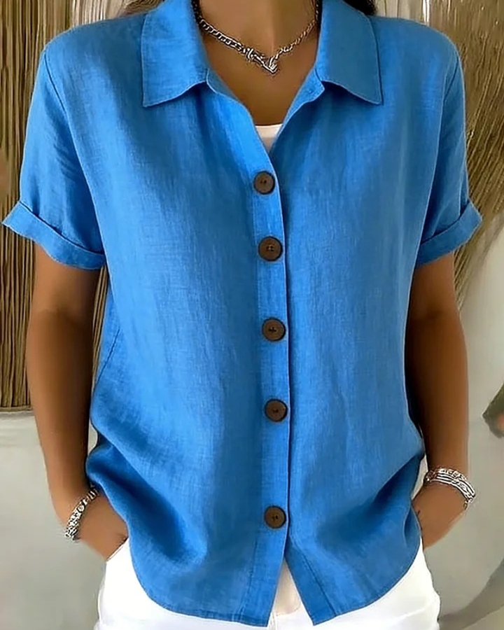 Gracie™ | Relaxed Short Sleeve Women’s Shirt