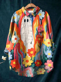 MAYLA™ - Plant Art Shirt - S