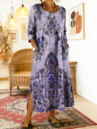 Petra Printed Dress - S