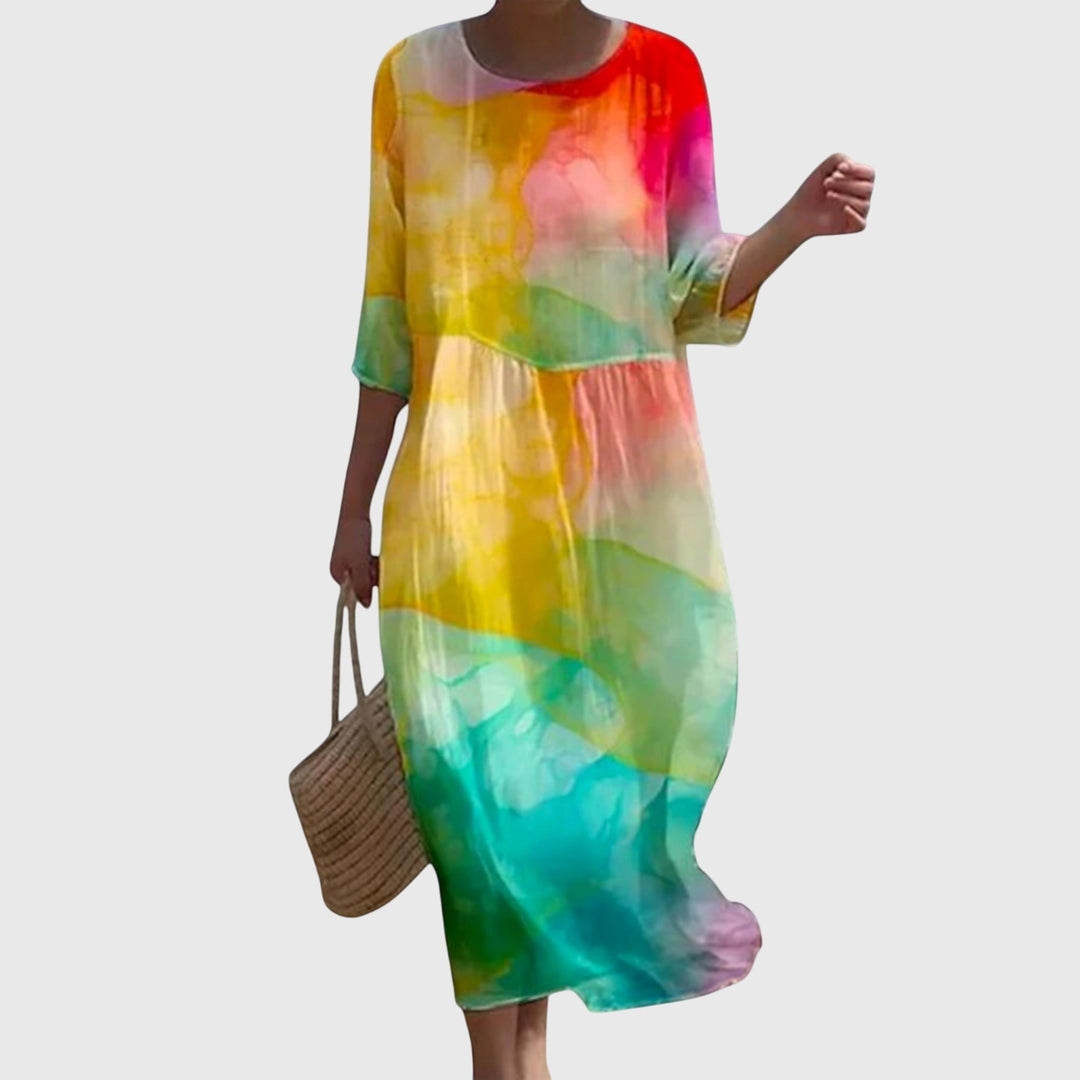 Hayley™ | Women Stylish Floral Maxi Dress