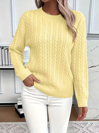 Ravae | Comfortable Sweater - Yellow