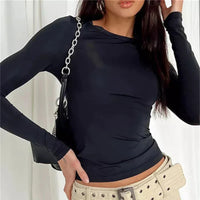 ELSPETH™ | Women Minimalist Casual Top - Black