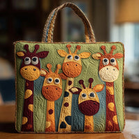 Handcrafted Bag | The Happy Giraffe - 15" x 13.8"