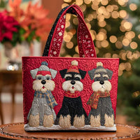 Handcrafted Bag | Three Puppies - 15" x 13.8"