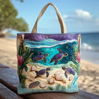 Handcrafted Bag | Spirit of the Lagoon - 15" x 13.8"