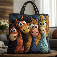 Handcrafted Bag | The Happy Ponies - 15" x 13.8"
