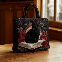 Handcrafted Bag | Moon Cat - 15" x 13.8"