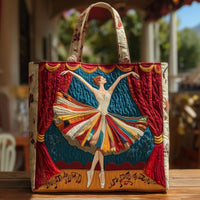 Handcrafted Bag | The Elegant Ballerina - 15" x 13.8"