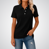 JONA™ - Elegant Polo Shirt - Black