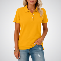 JONA™ - Elegant Polo Shirt - Yellow