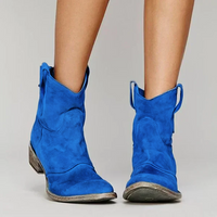 Evi - Vintage Cowboy Ankle Bootshttps://www.lilyandsophiemontreal.com/products/evi-vintage-cowboy-ankle-boots?variant=53758306484564 - Blue