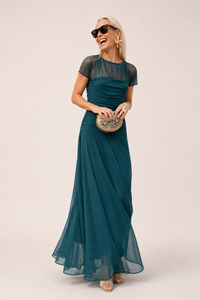 Lauren™ | Chiffon Dress - Green