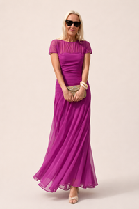 Lauren™ | Chiffon Dress - Purple