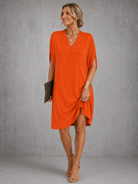 Selira™ | Effortless Slimming Dress - Orange