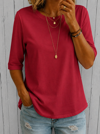Calvera | Essential Comfort Tee - Red (out of stock)