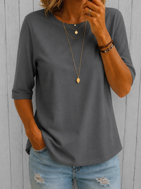 Calvera | Essential Comfort Tee - Grey